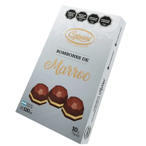 Caja de bombones de marroc copani